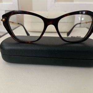 Brand New Never Worn Mui Mui Glasses.